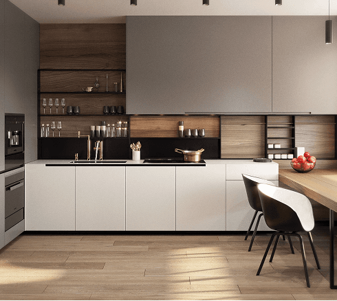 Modern modular kitchen