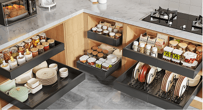 Pull-out baskets