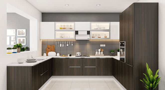 U-Shaped Kitchen