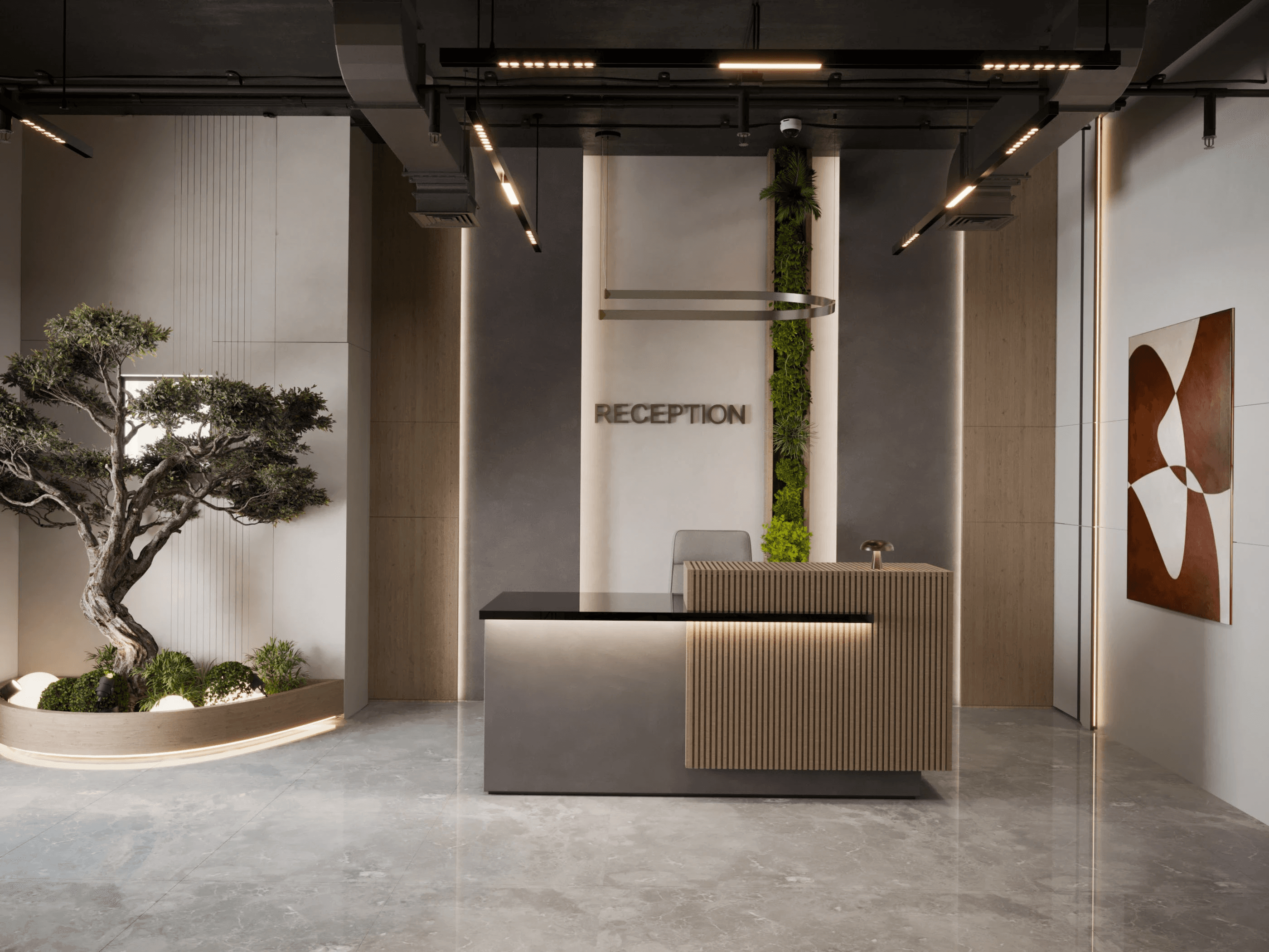 Reception & Waiting Areas