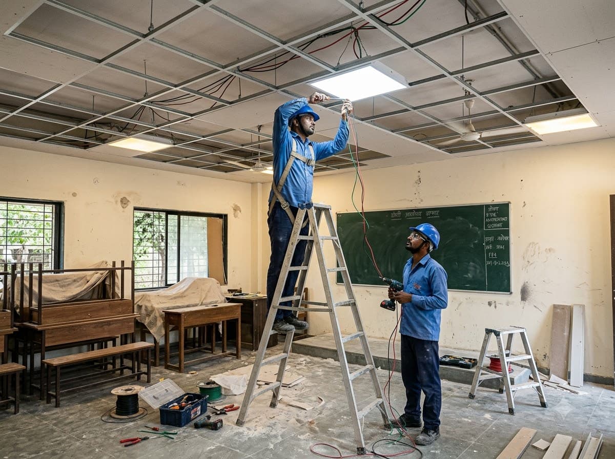 Installing Lighting And Fittings