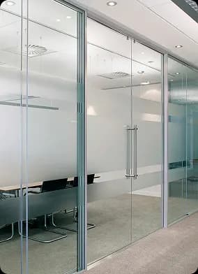 Double Glazed Partitions
