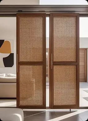 Rattan Partitions