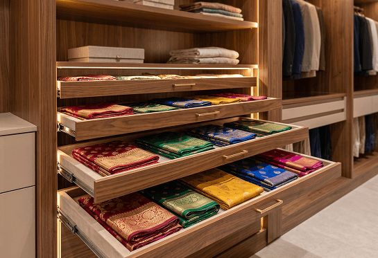 Saree storage